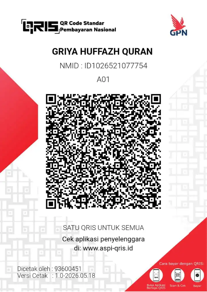 QRIS Griya Huffazh Qur'an